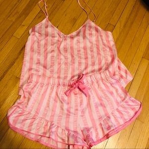 Victorias Secret Satin Cami and Shorts